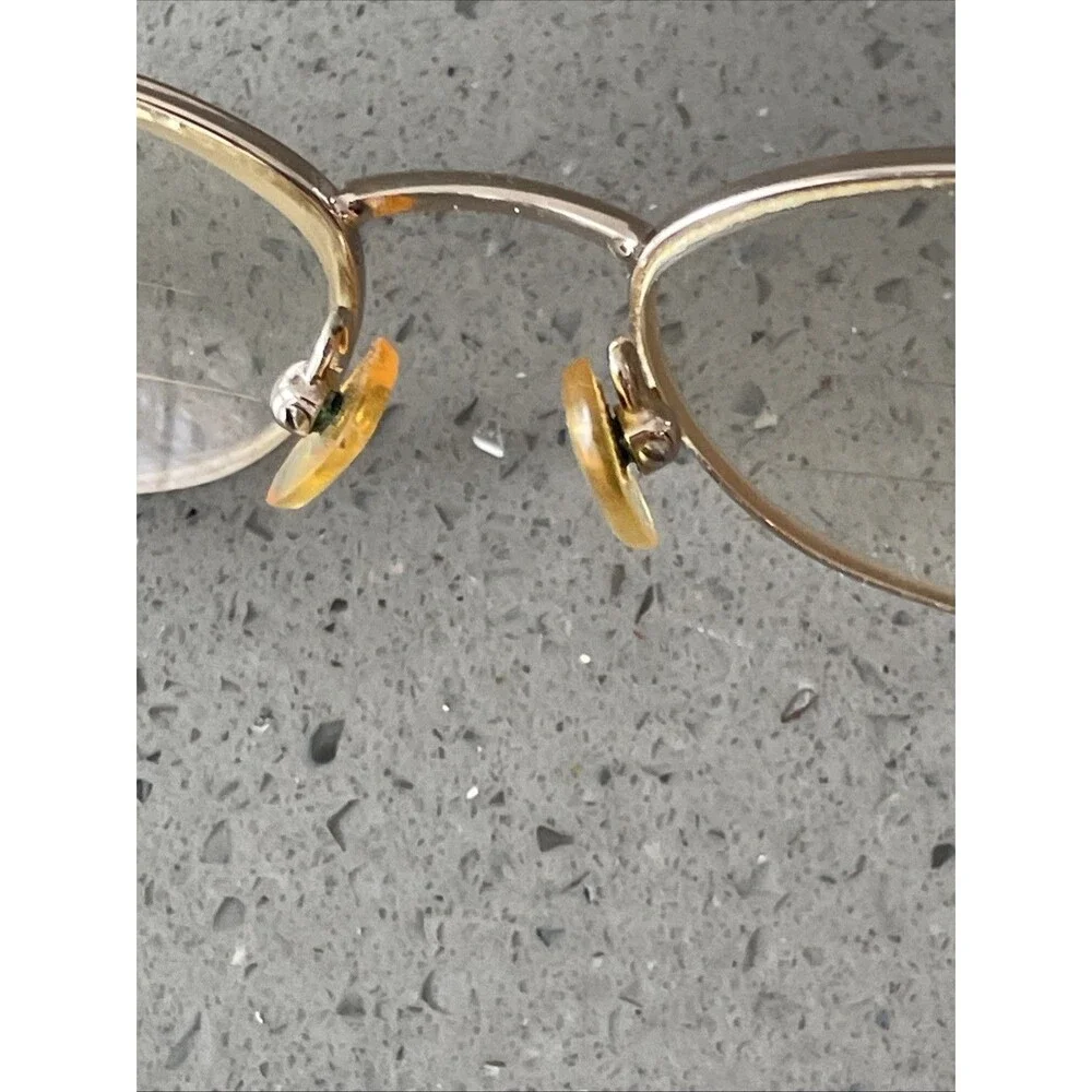 Savvy 51-16-130 Eyeglasses Frames ONLY Glasses Full Rim gold Vtg
